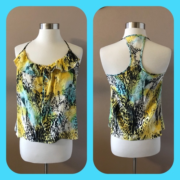 Parker Tops - Parker Silk Snakeskin Print Tank